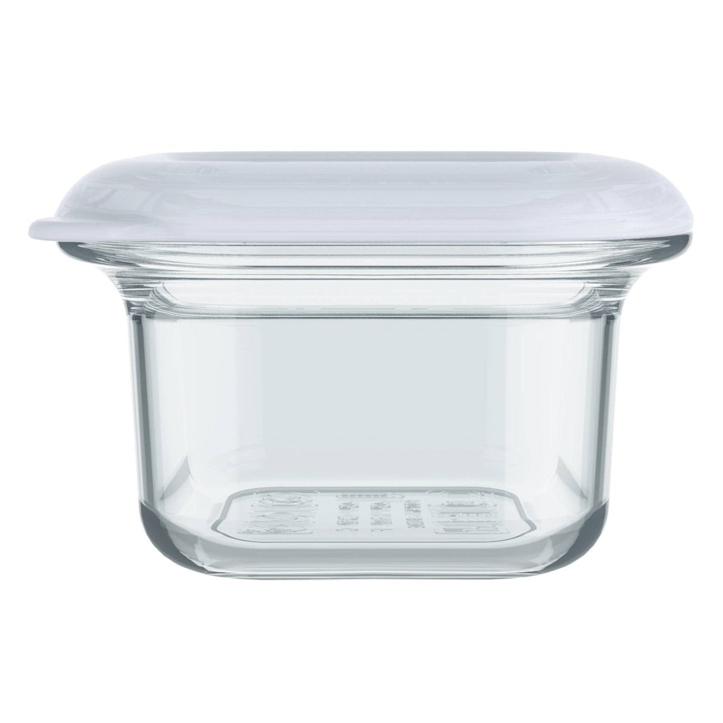 2 - pk 180 ml småbokser i silikon - Clear - Lev Logisk
