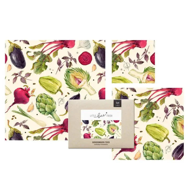 3 - pk startpakke bivoksark - Grønnsaker - Little Bee fresh - Lev Logisk