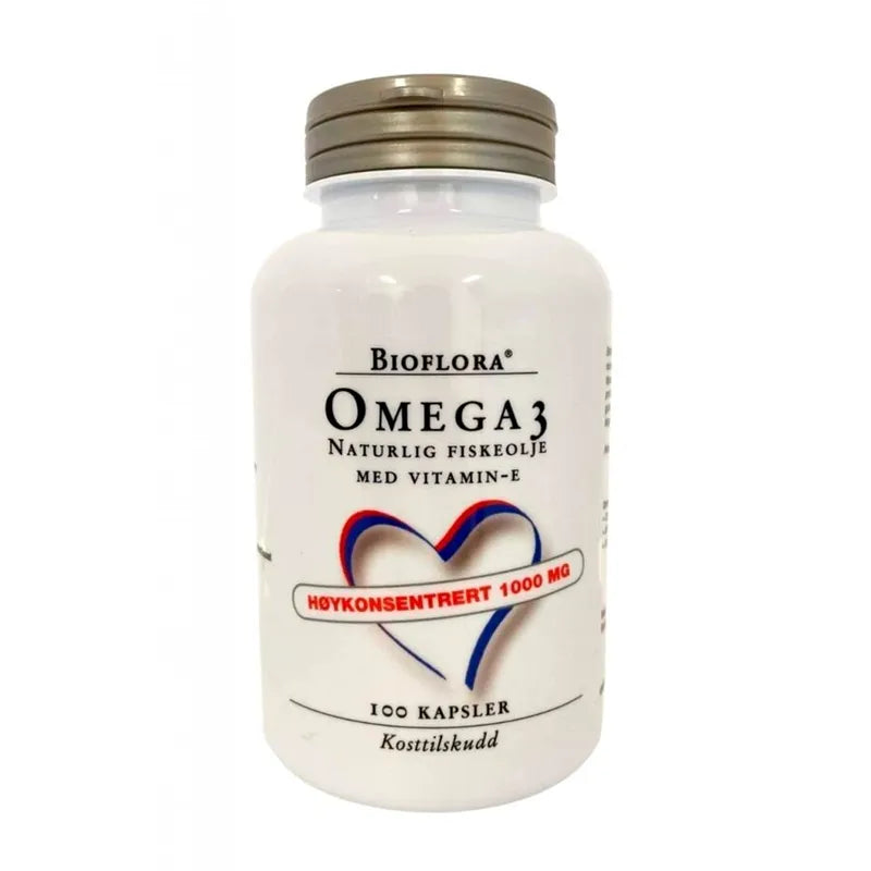 Omega-3 1000mg 100 kapsler Bioflora