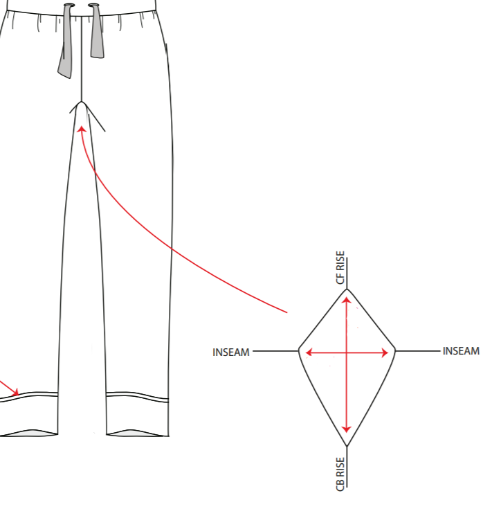 Mix 'n' Match: Hvit/Rosa shorts