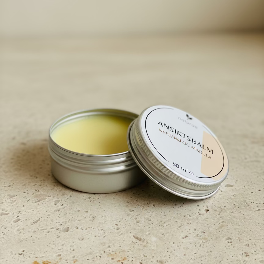 Ansiktsbalm - Nypefrø og marula