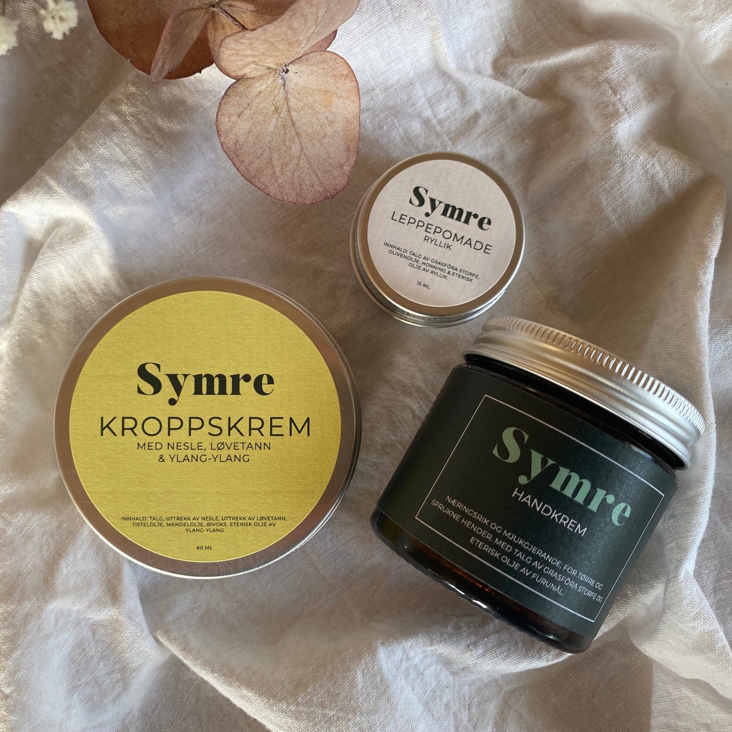 Pleiepakke ? Pleie til tørr hud ?