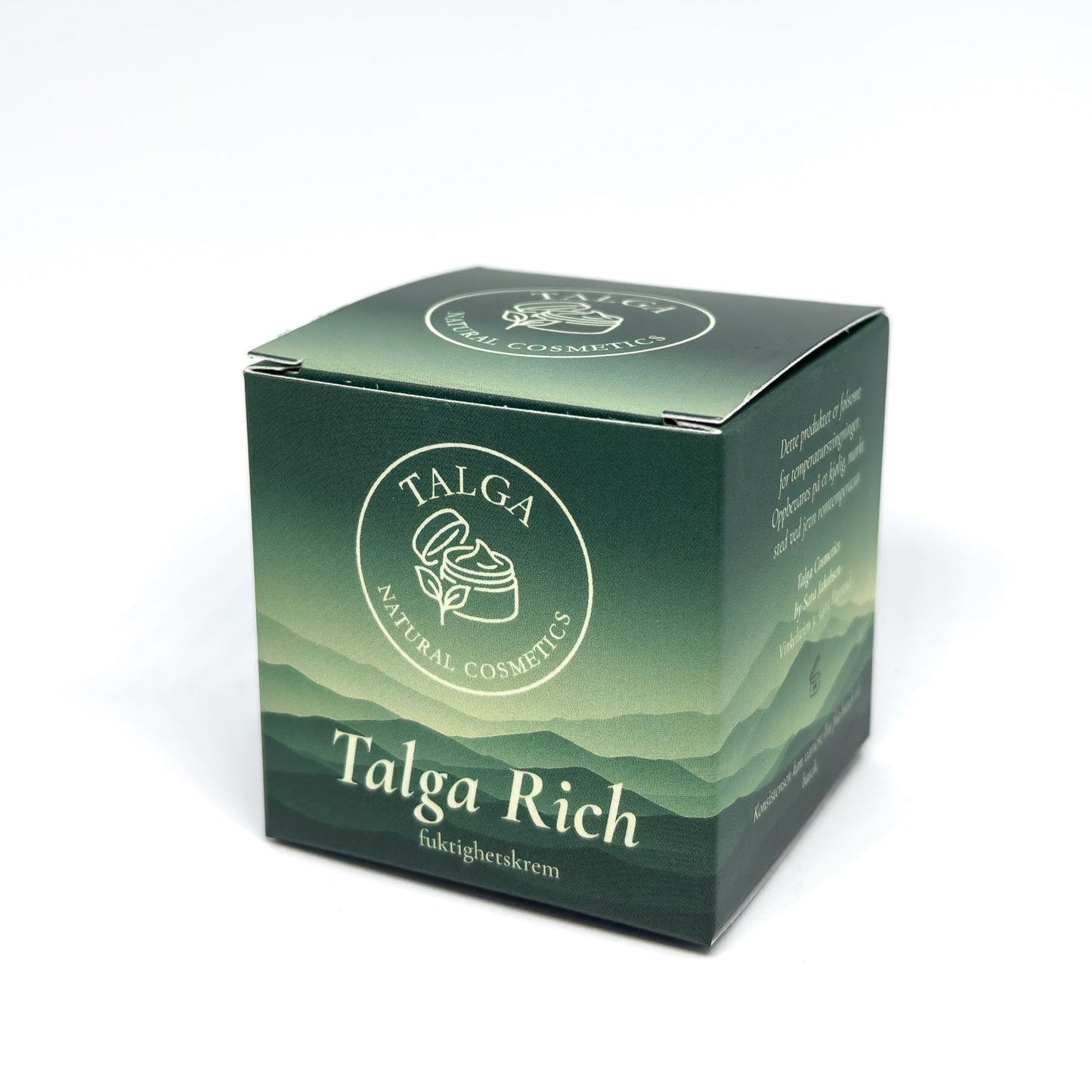 Talga Rich ansiktskrem - The organic way