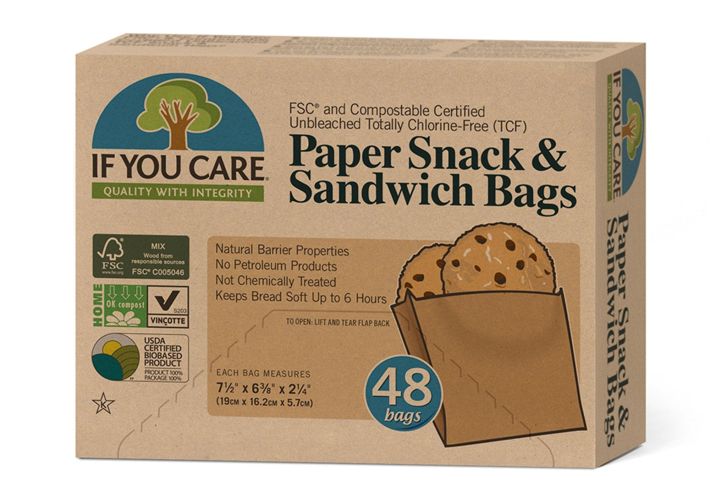 If You Care - Sandwich bags (ubleket)