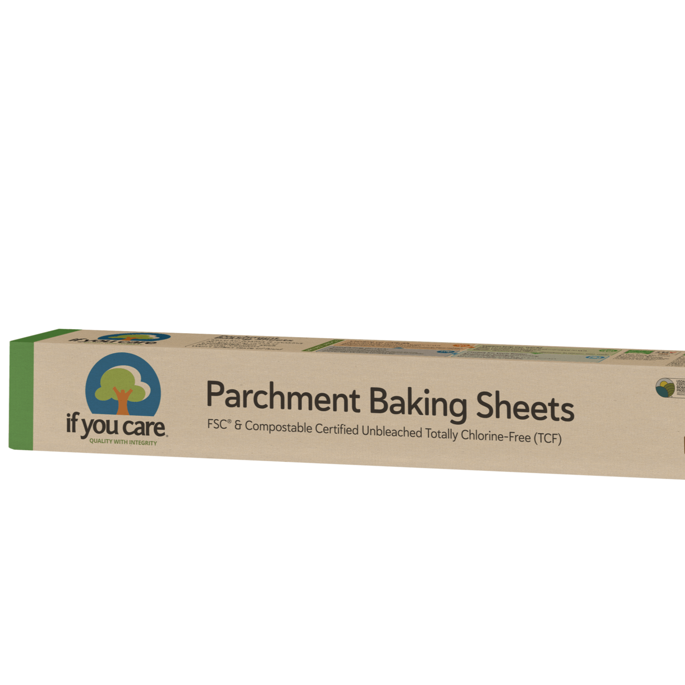 Bakepapir 100% ubleket 24 ark - Lev Logisk