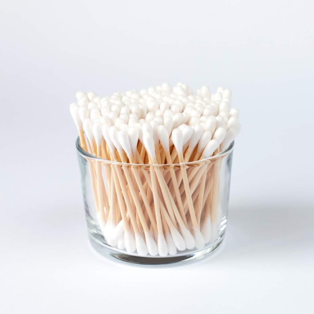 Bambus qtips 200 stk - Lev Logisk