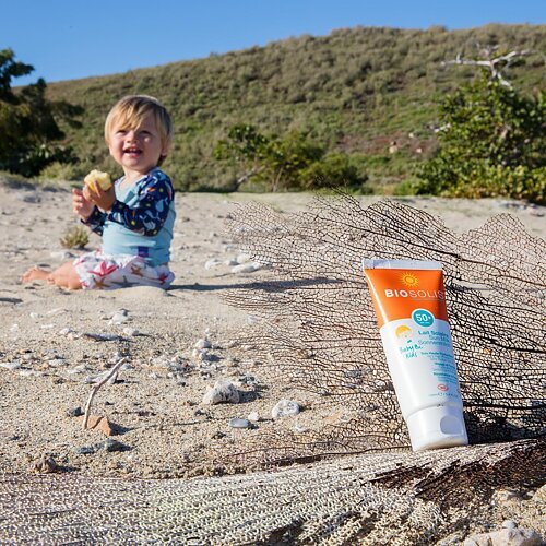Biosolis Sun Milk BABY & KIDS SPF 50+ 100ml - Lev Logisk