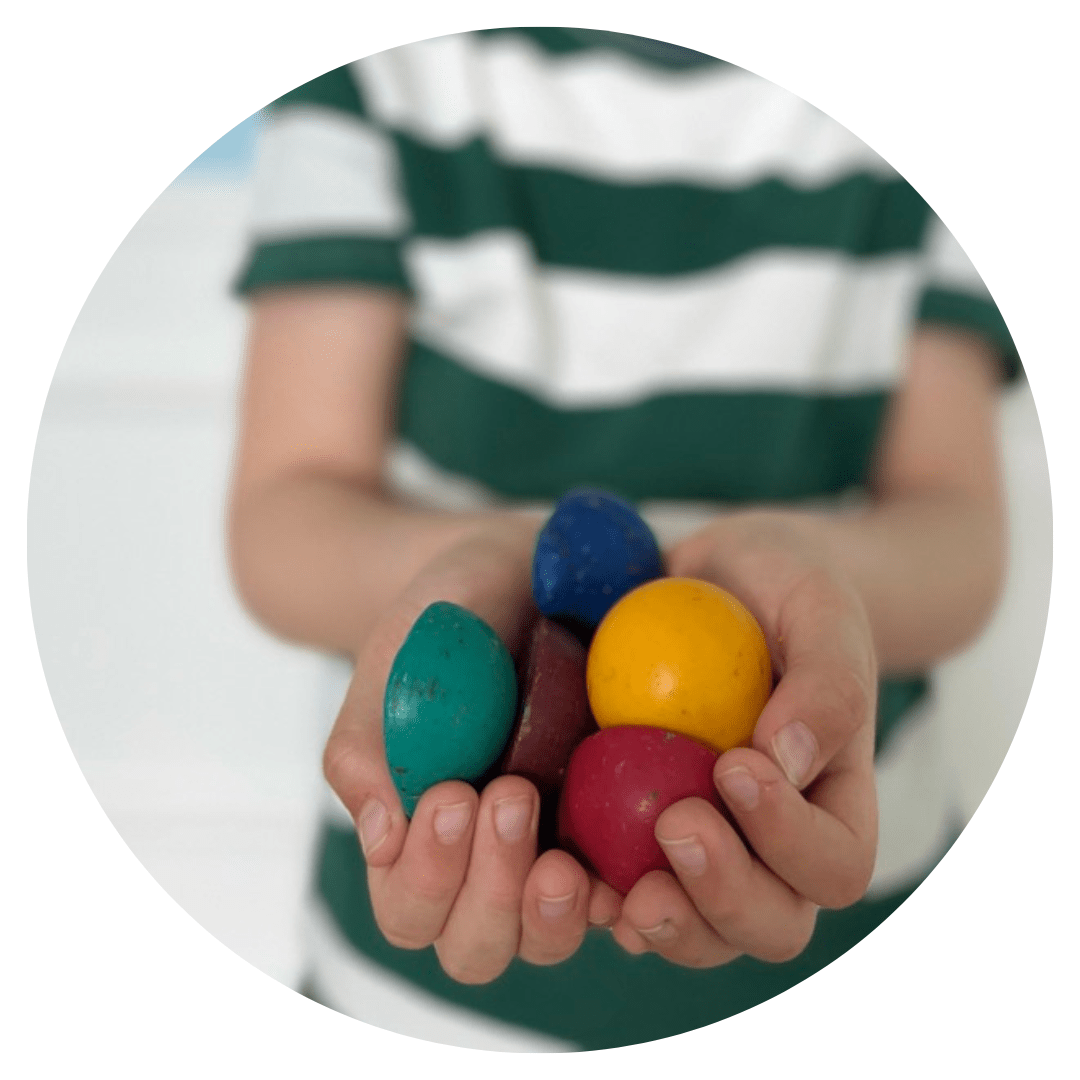 Dråpe fargestifter av bivoks - 8 pk - Lev Logisk