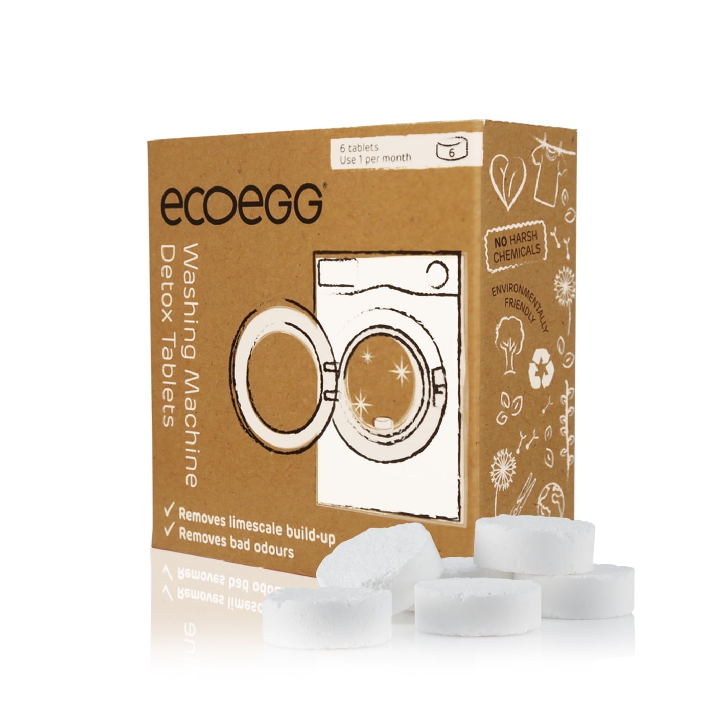 EcoEgg maskinrens - Lev Logisk