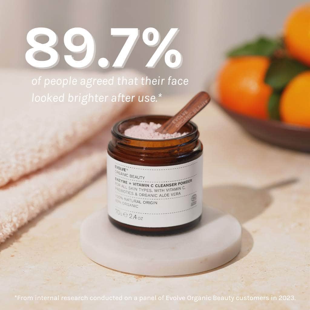 Evolve Enzyme + Vitamin C Cleanser Powder 70g - Lev Logisk