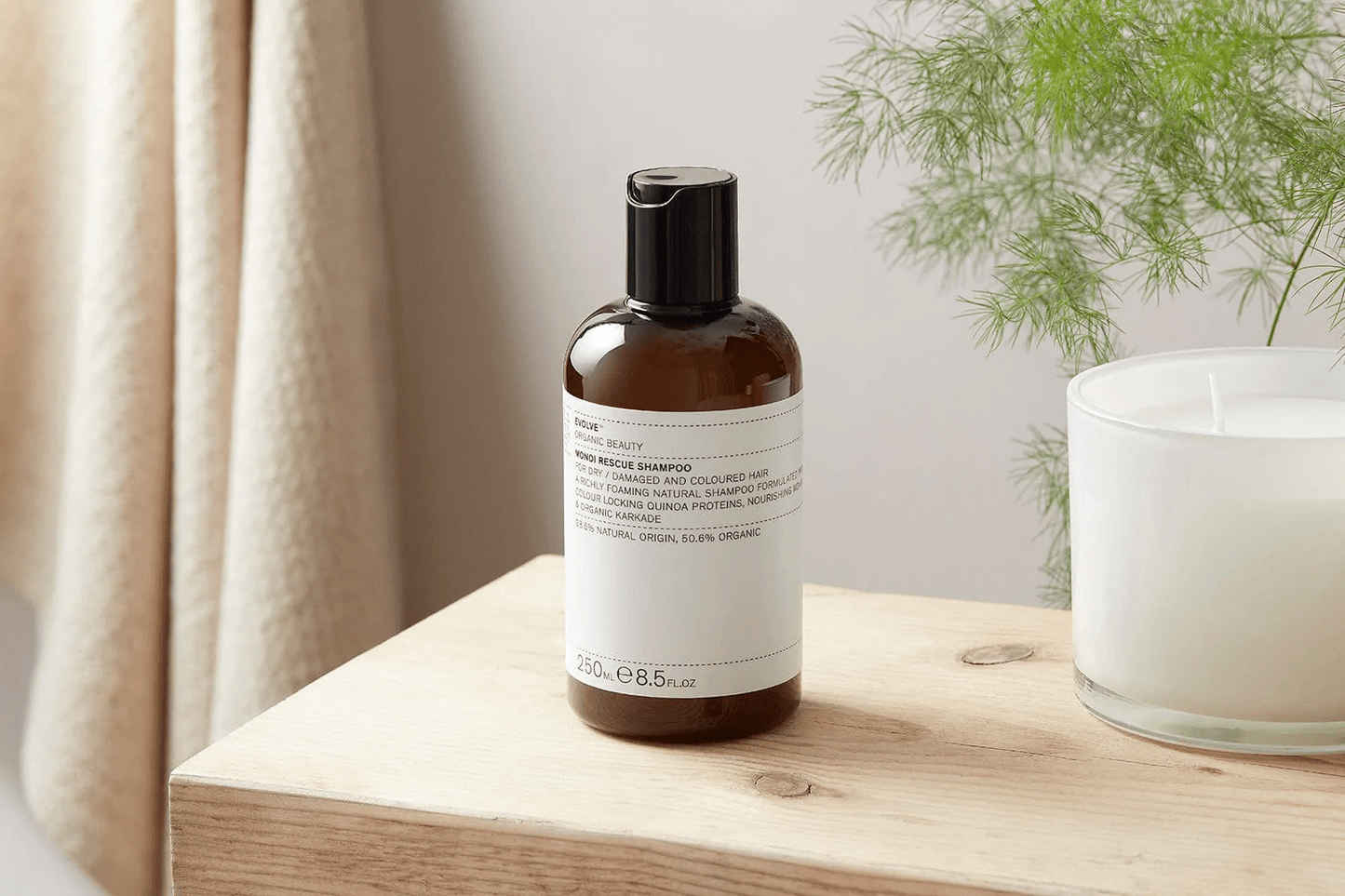 Evolve Monoi Rescue Shampoo 250ml - Lev Logisk