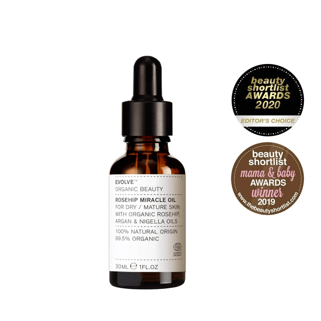 Evolve Rosehip miracle oil 30 ml - Lev Logisk