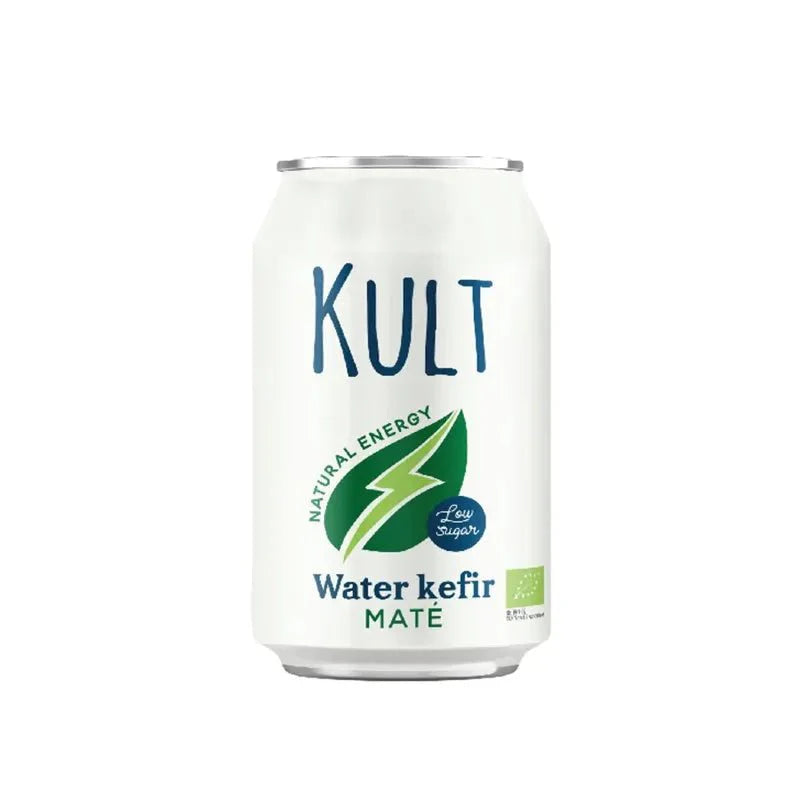 KULT vannkefir med mate 0,33 liter - Lev Logisk