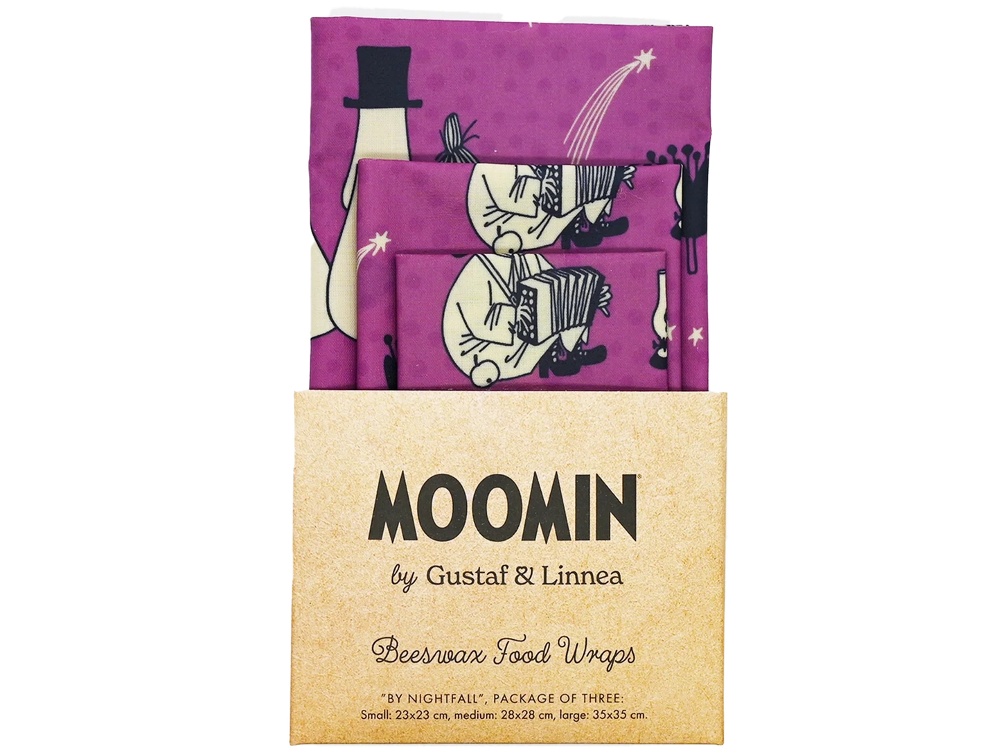 Moomin by G&L- bivoksark "By nightfall" 3 pk