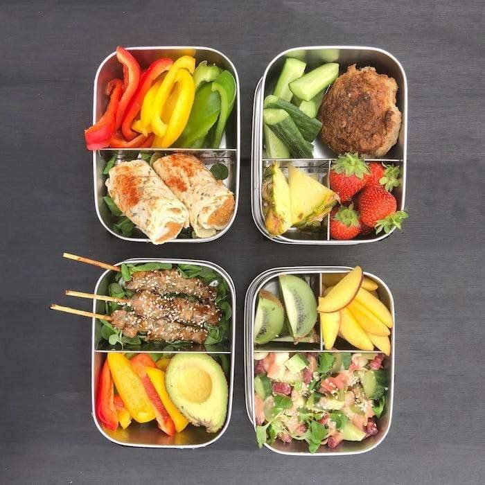 NY! YummiiYummii matboks med 2 rom- medium PLUSS- - Lev Logisk