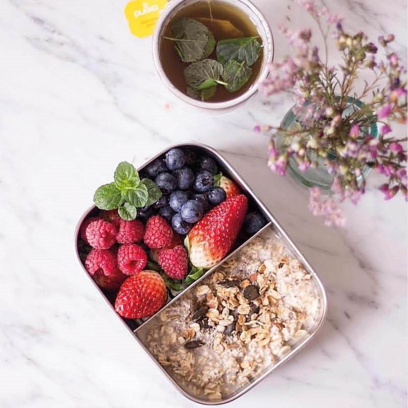 NY! YummiiYummii matboks med 2 rom- medium PLUSS- - Lev Logisk