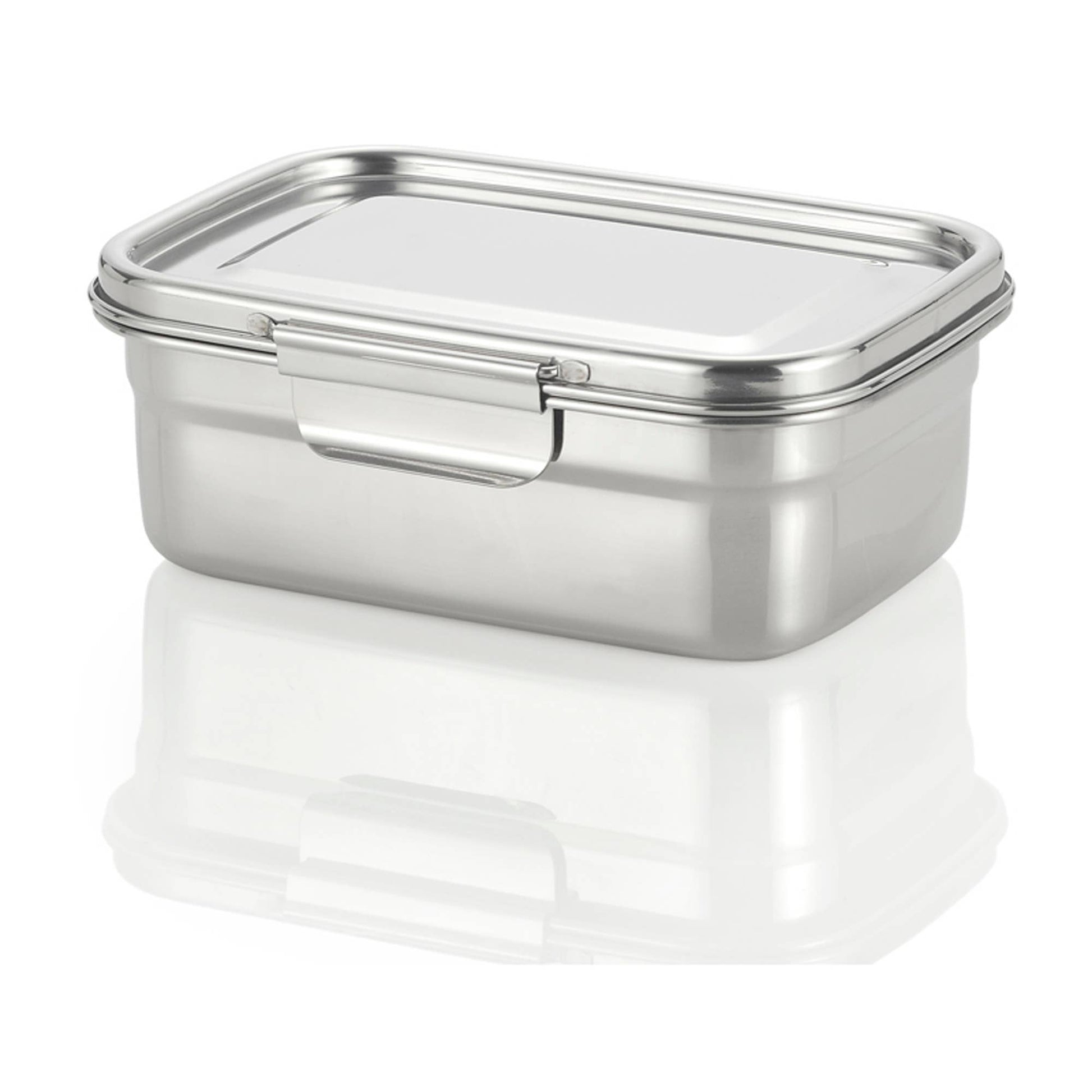 Minimal matboks i rustfritt stål 1560 ml - Lev Logisk