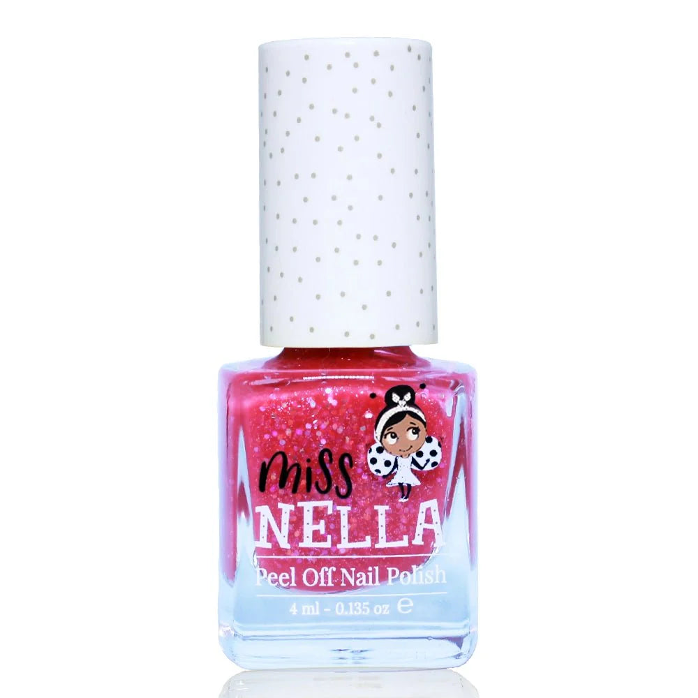 Miss Nella duo lipgloss+neglelakk (Sugar hugs/pink secret) fra Lev Logisk