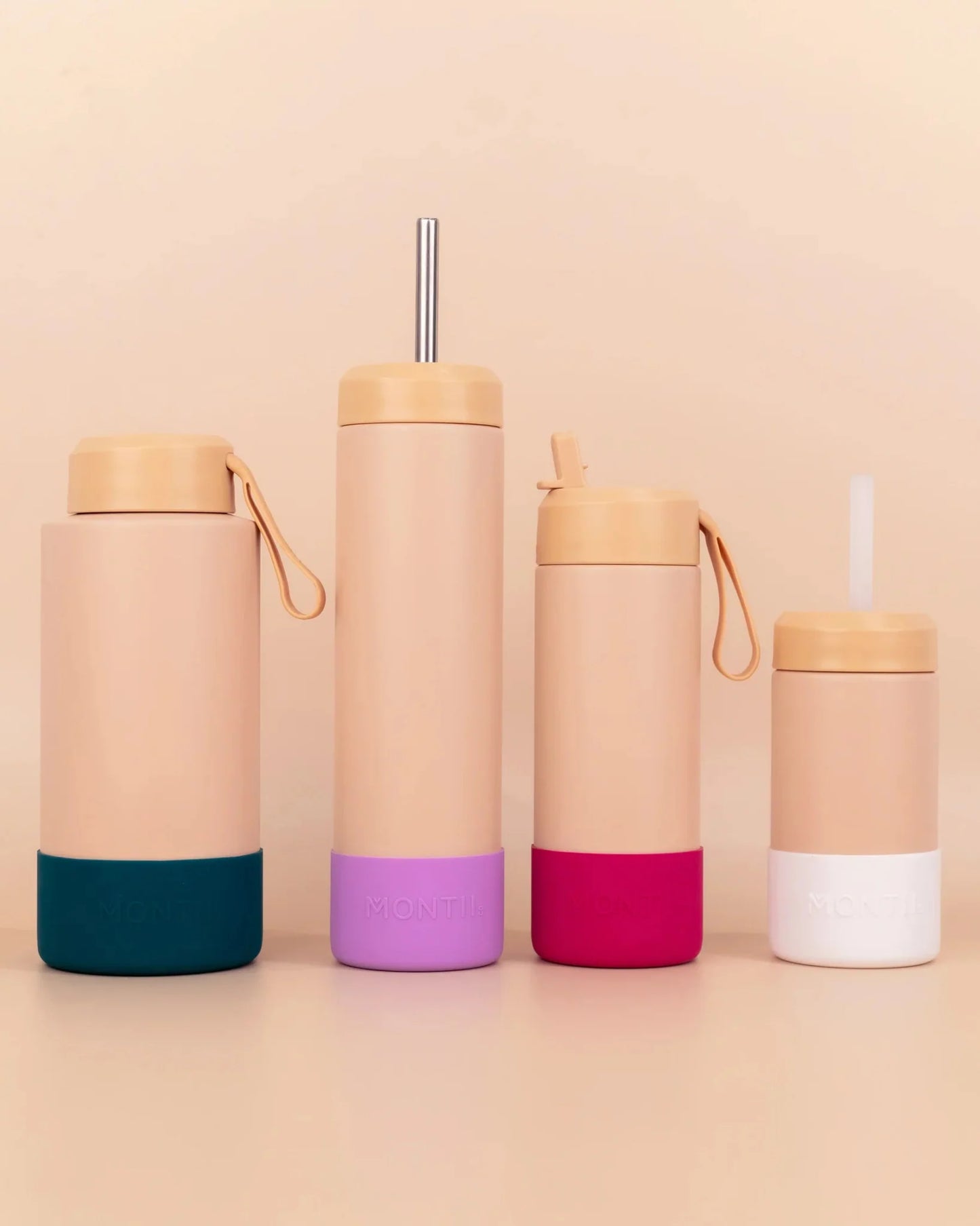 Montii flaske BASE - 350 ml (liten) - velg farge - Lev Logisk
