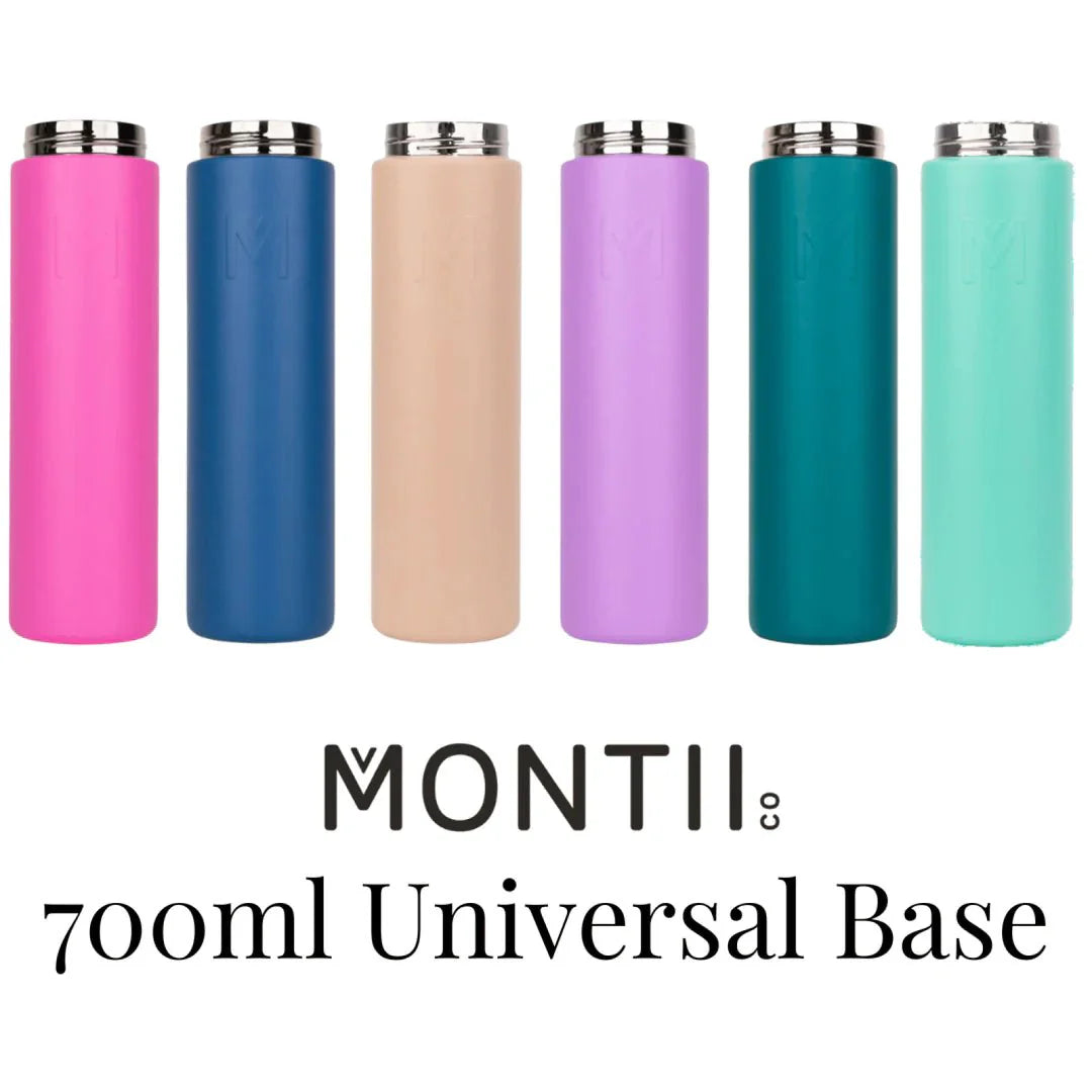 Montii flaske BASE - 700 ml (stor) - velg farge - Lev Logisk