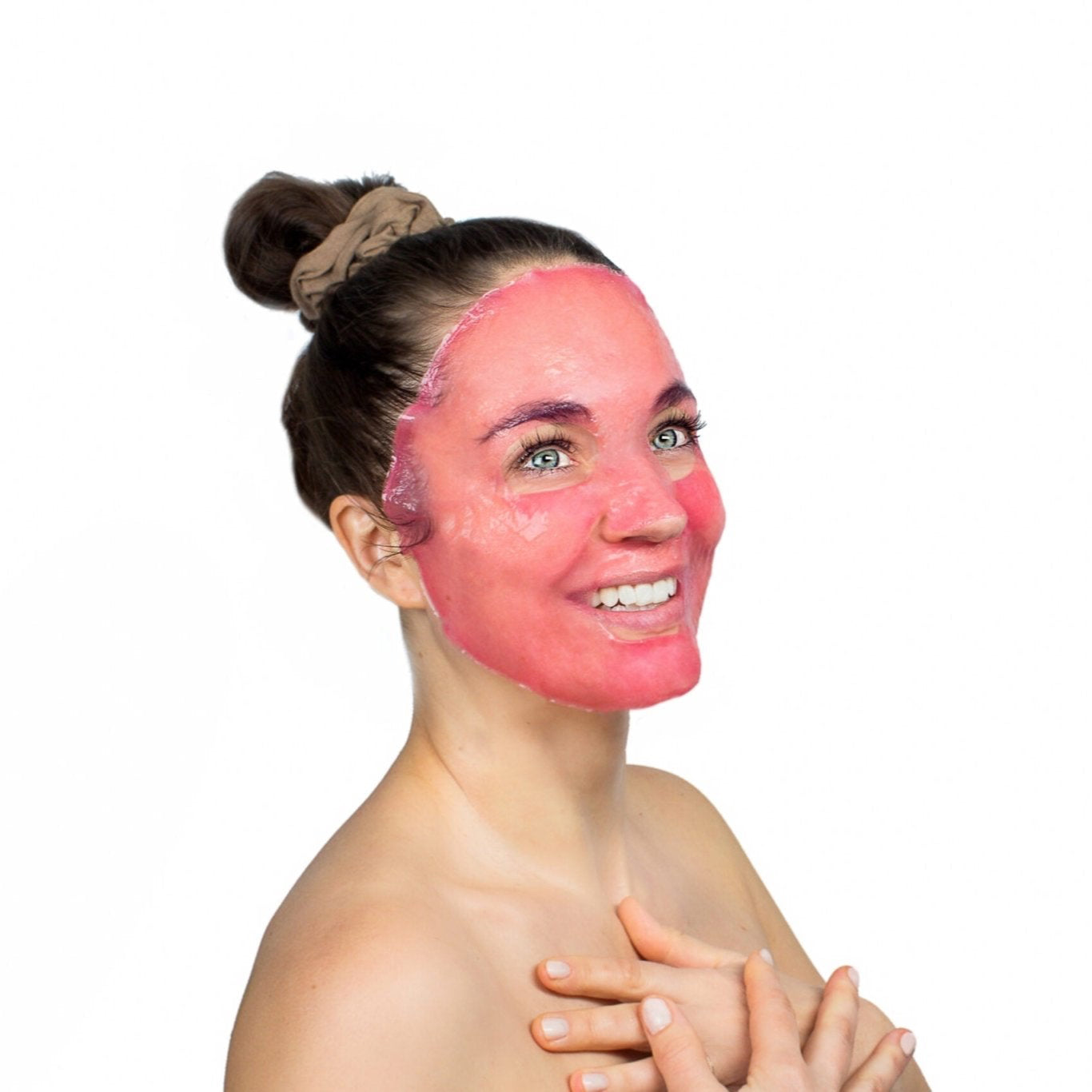Organic Konjac Maske – Rose fra Lev Logisk