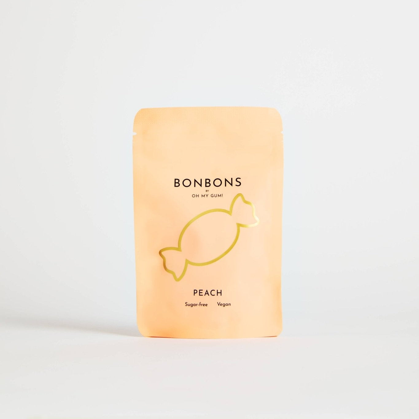 Peach Bonbons by OH MY GUM! - Sukkerfrie drops fra Lev Logisk