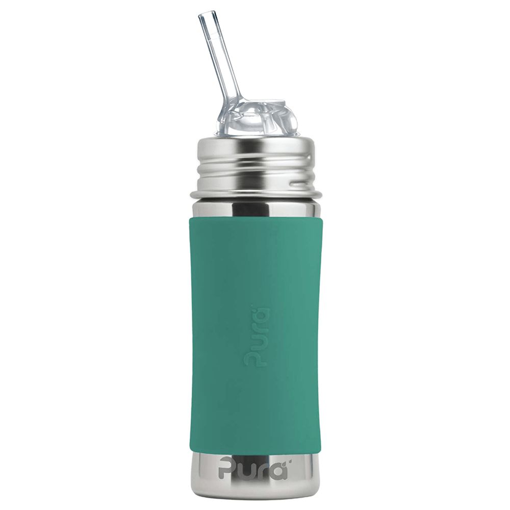 Pura KIDDO sugerørflaske 325 ml - Mint - Lev Logisk