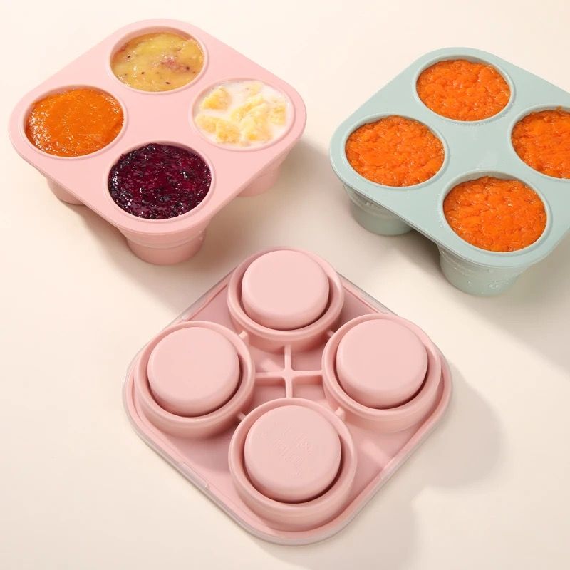 Sammenleggbar Fryseform - Perfekt for Babymat