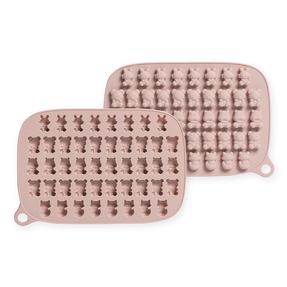 Silikonform til hjemmelaget godteri/snacks - dusty pink - Lev Logisk