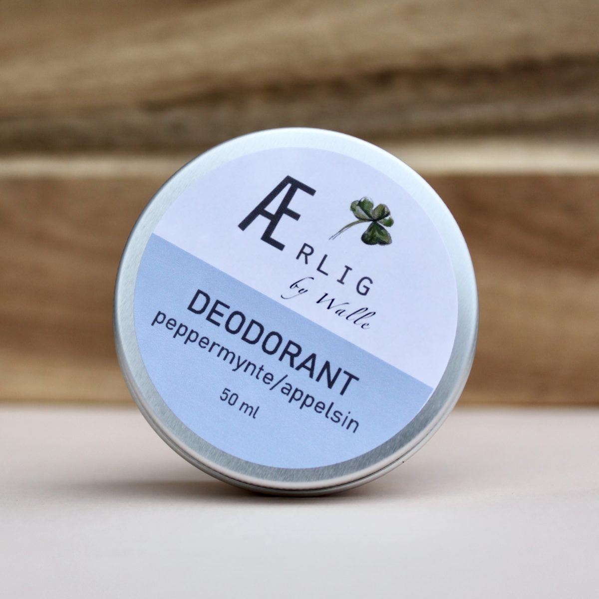 Talgbasert deodorant peppermynte og appelsin 50 ml - Lev Logisk