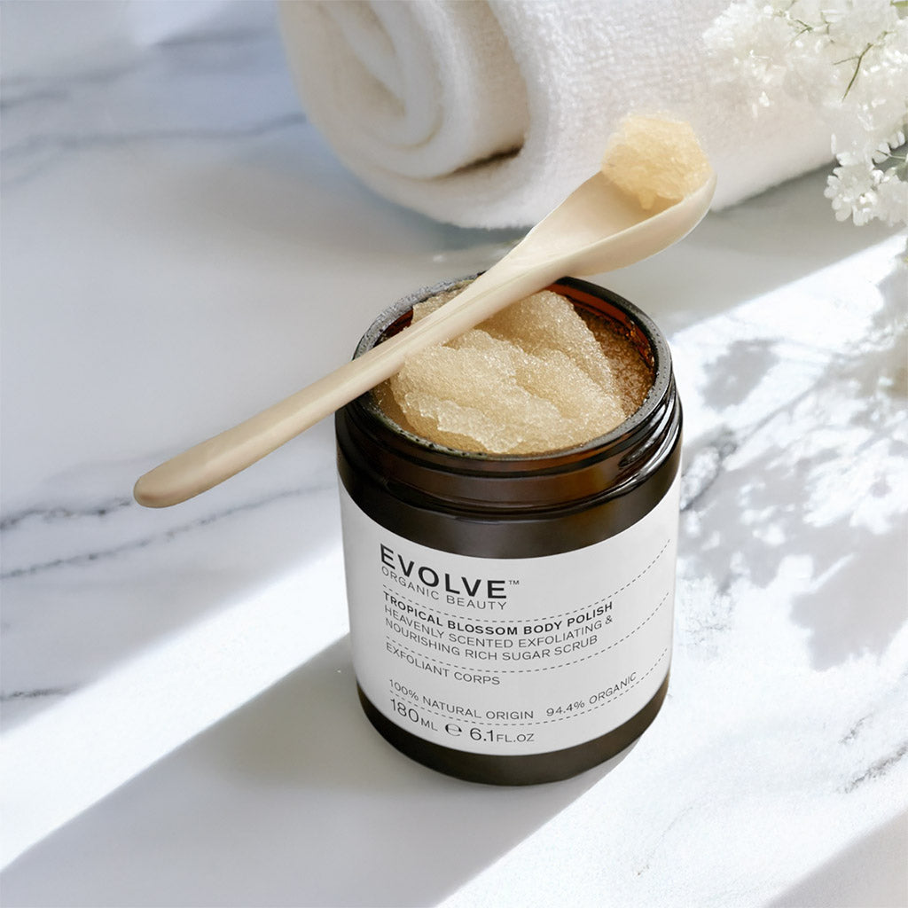 NEW! EVOLVE Tropical Blossom Body Polish 180ml