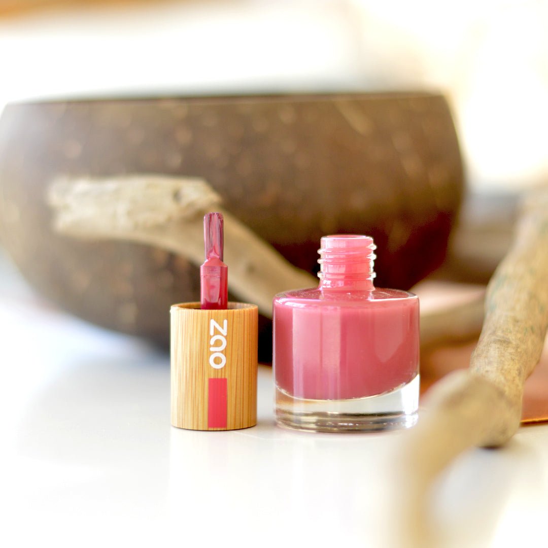 Zao Neglelakk 671 Rosewood - Lev Logisk