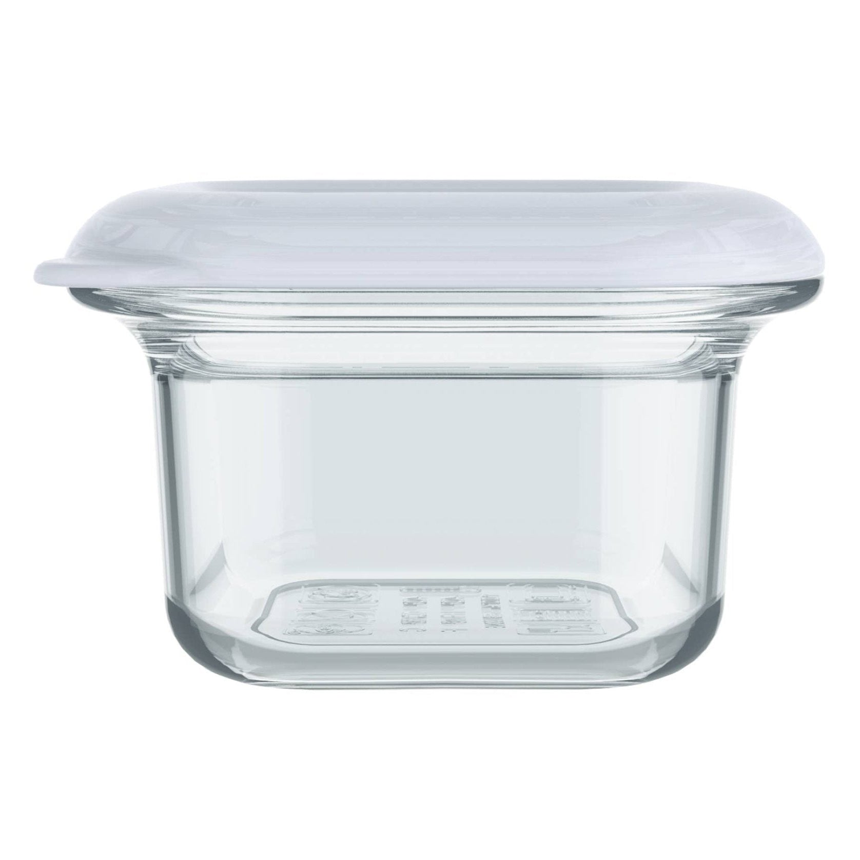 2 - pk 180 ml småbokser i silikon - Clear - Lev Logisk