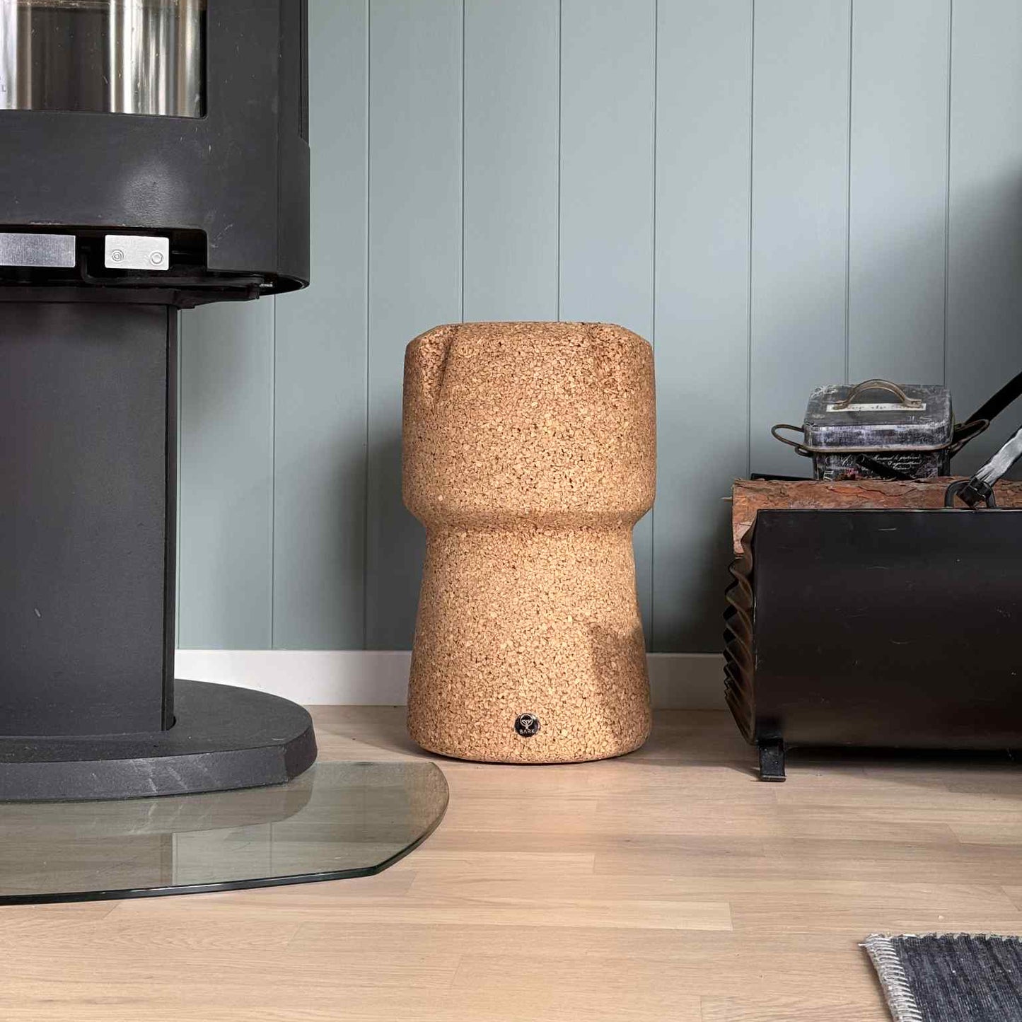 Krakk av resirkulert kork