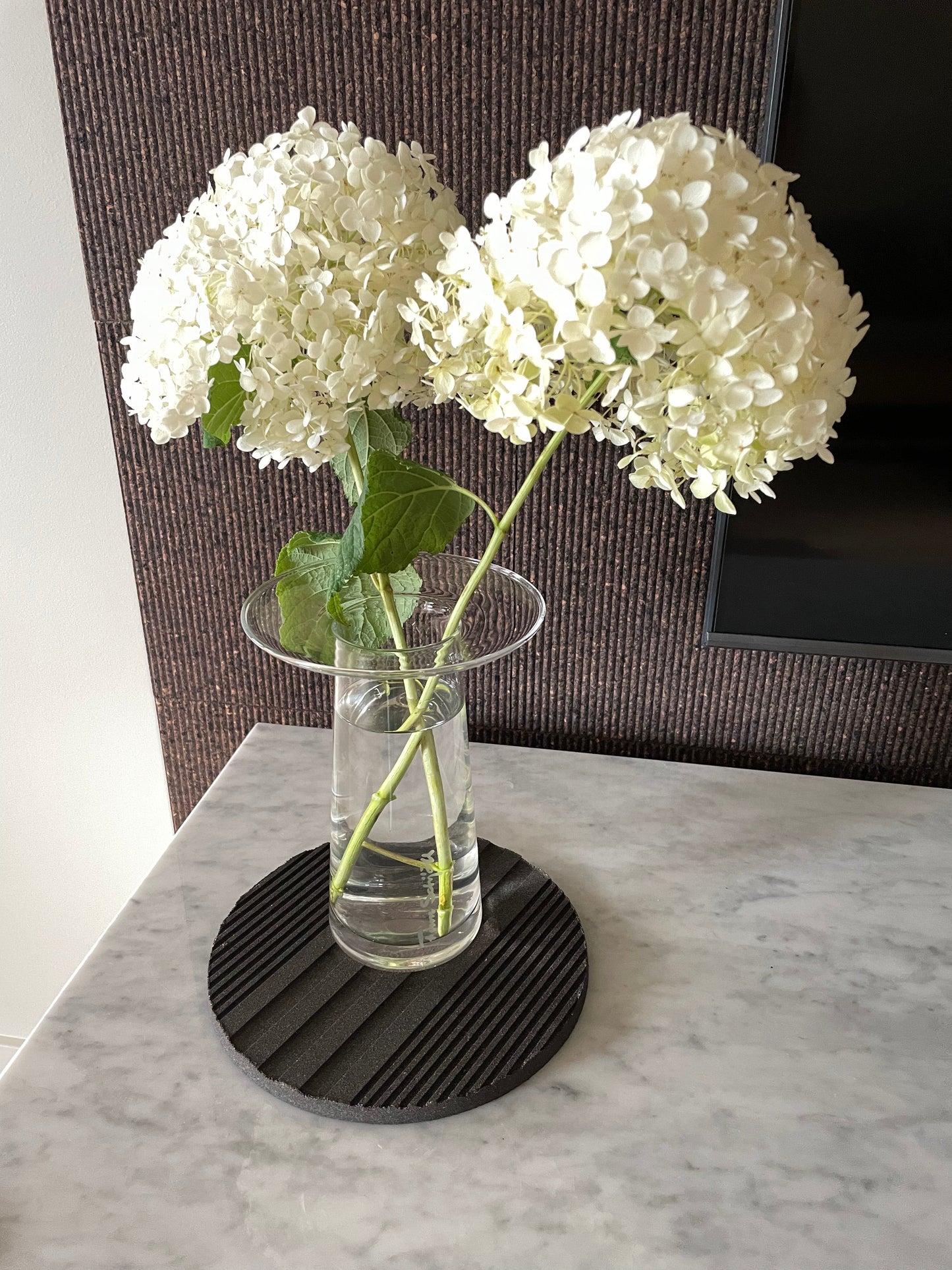 Gryteunderlag/pyntebrikke med mønster 2-pack