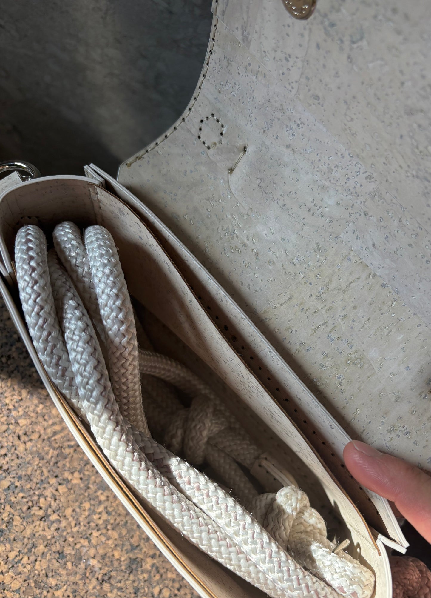 Ariel - veske av korkskinn