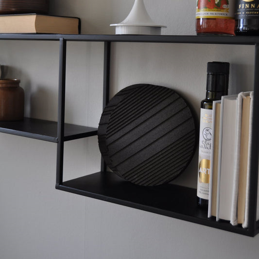 Gryteunderlag/pyntebrikke med mønster 2-pack