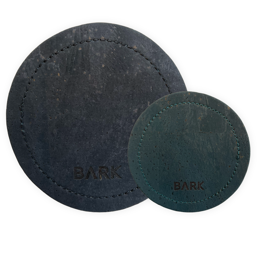 Tosidig glassunderlag 4-pack