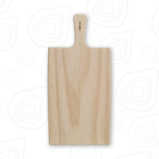 Skjærefjøl Medium Accoya - 202S - 400x195x8mm