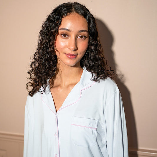 Mix 'n' Match: Hvit/Rosa overdel lang