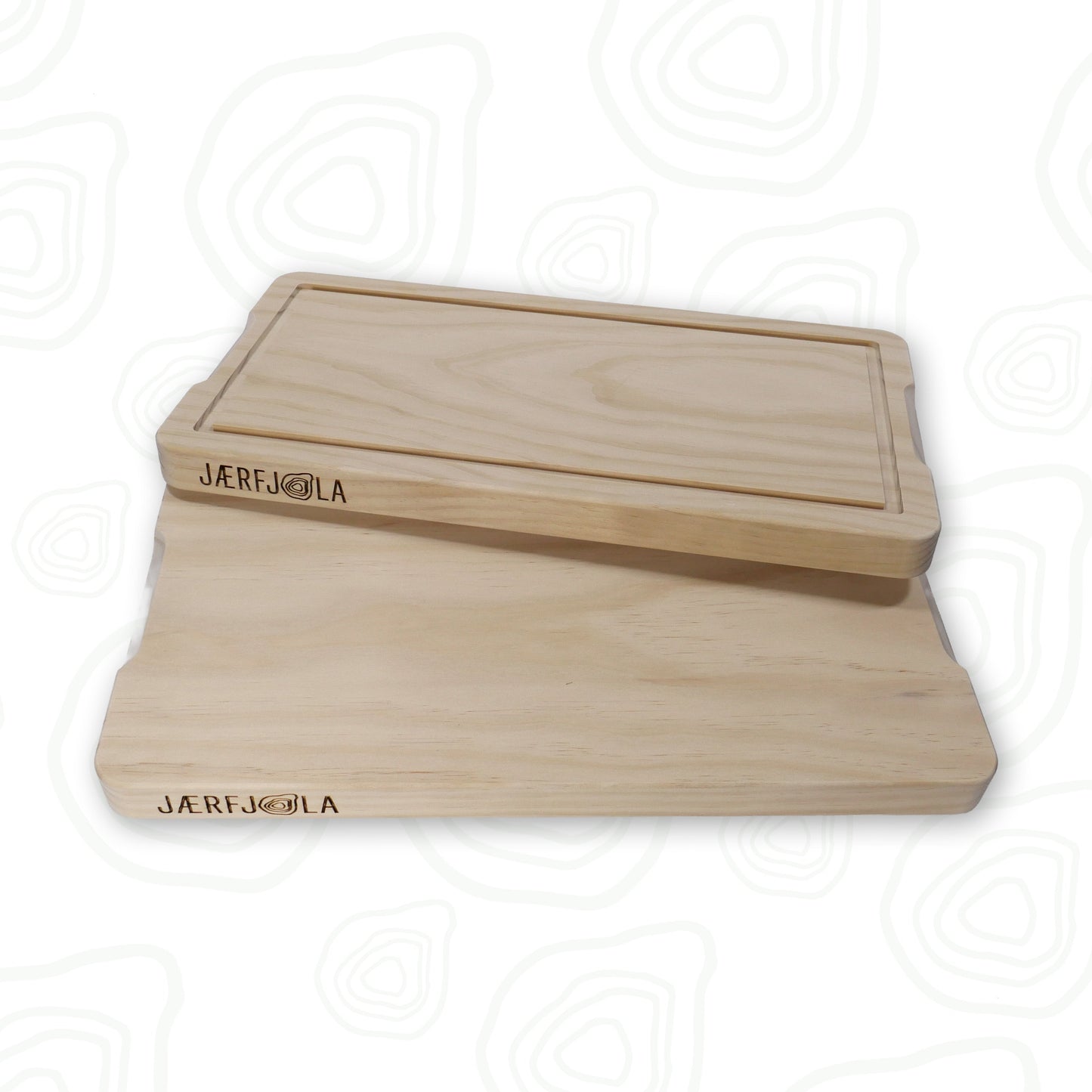 600b - Skjærefjøl Chef - 450x245x30mm m/blodrand - The organic way