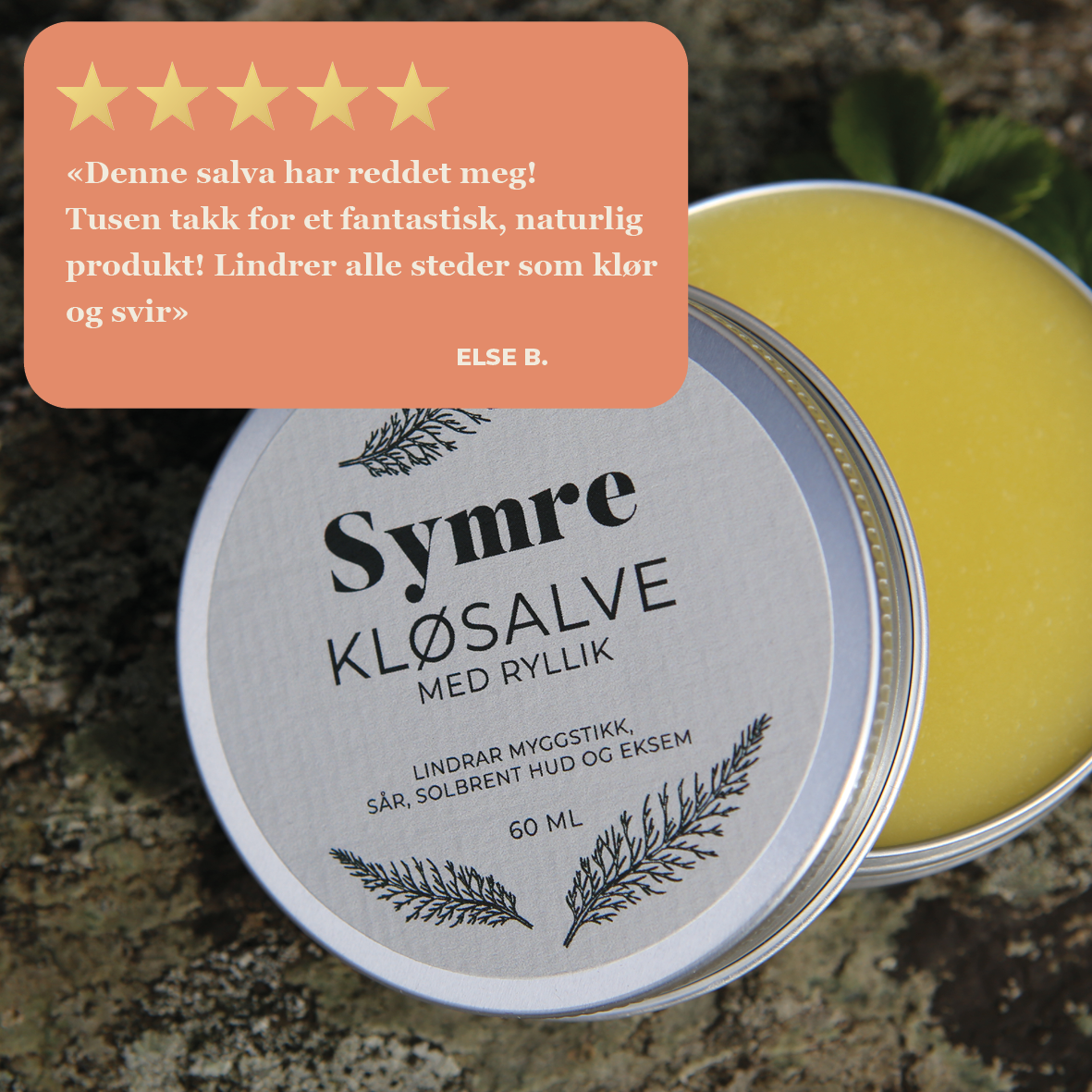 Kløsalve – til insektsstikk, eksem, underlivsplager, solbrent hud
