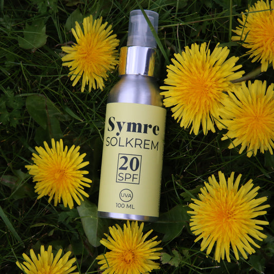 Solkrem SPF 20 med lavendel