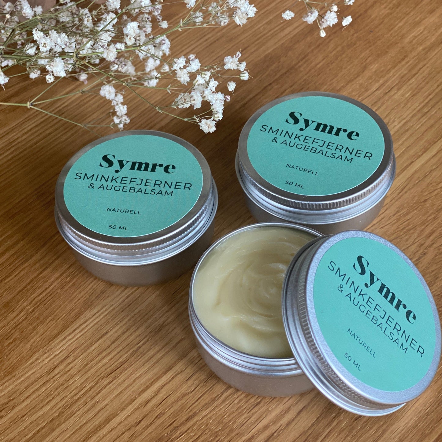 Sminkefjerner & augebalsam naturell