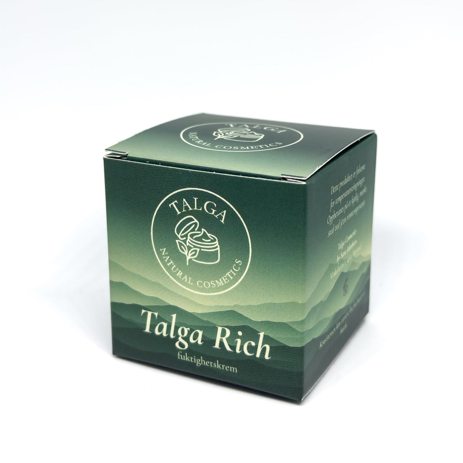 Talga Rich ansiktskrem - The organic way