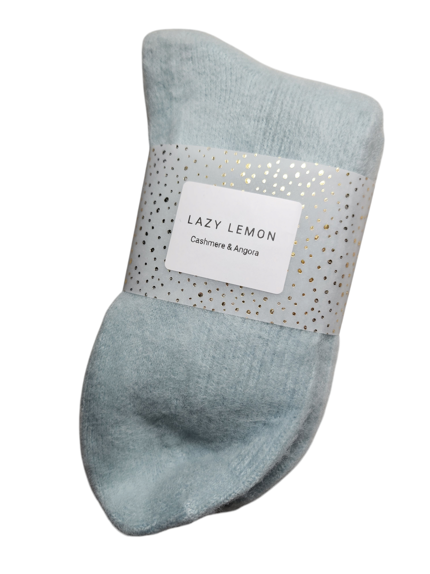 Kasjmir & Angora sokker Blå/Grå