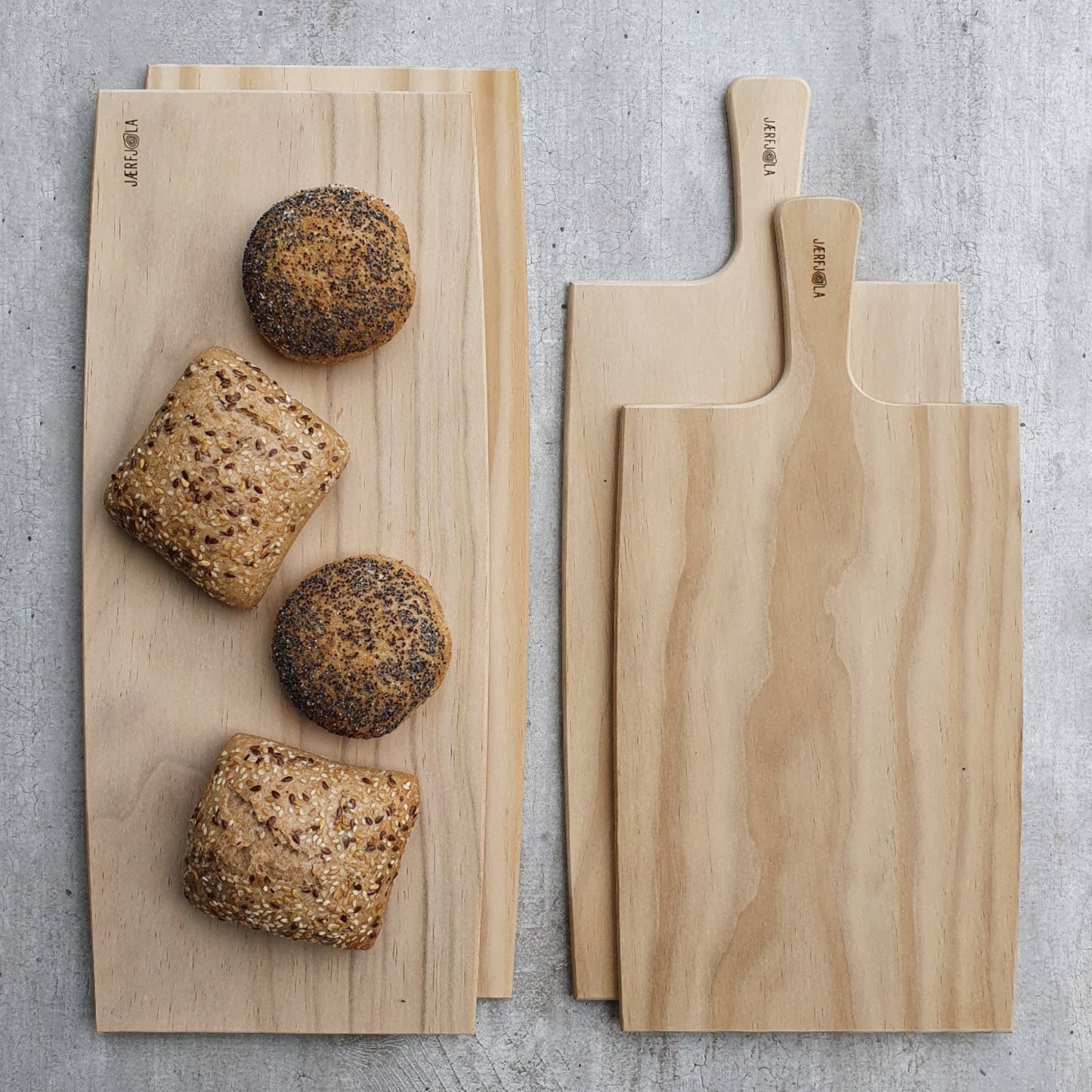 Skjærefjøl Medium Heltre - 202S - 400x195x8mm