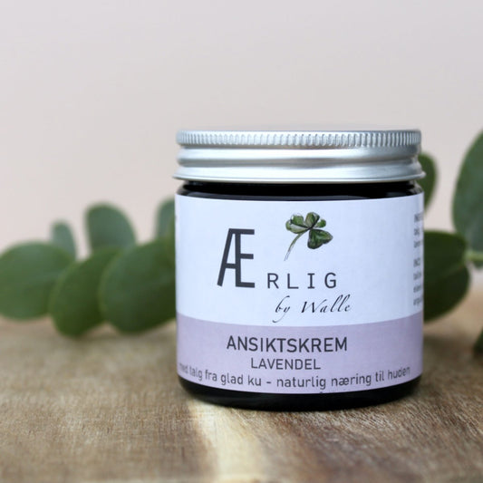 Ærlig by Walle ansiktskrem - Lavendel 60ml - Lev Logisk