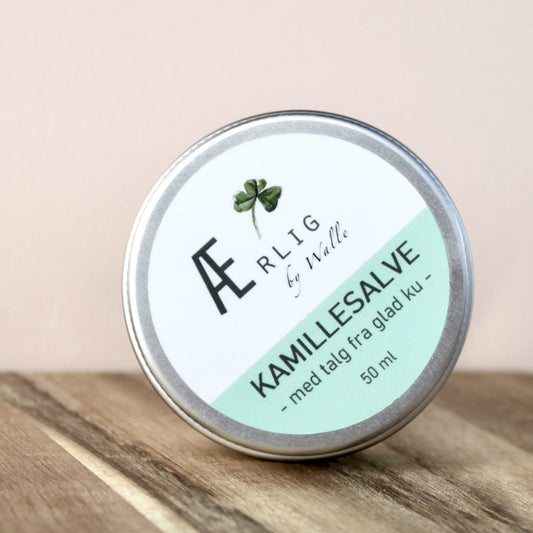 Ærlig by Walle talgbasert kamillesalve 50ml - Lev Logisk