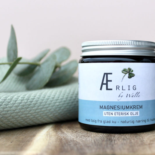 Ærlig by Walle talgbasert magnesiumkrem 120 ml - Lev Logisk